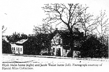 Elijah Malin and Jacob Weiler homes c.1797 in Pennsylvania