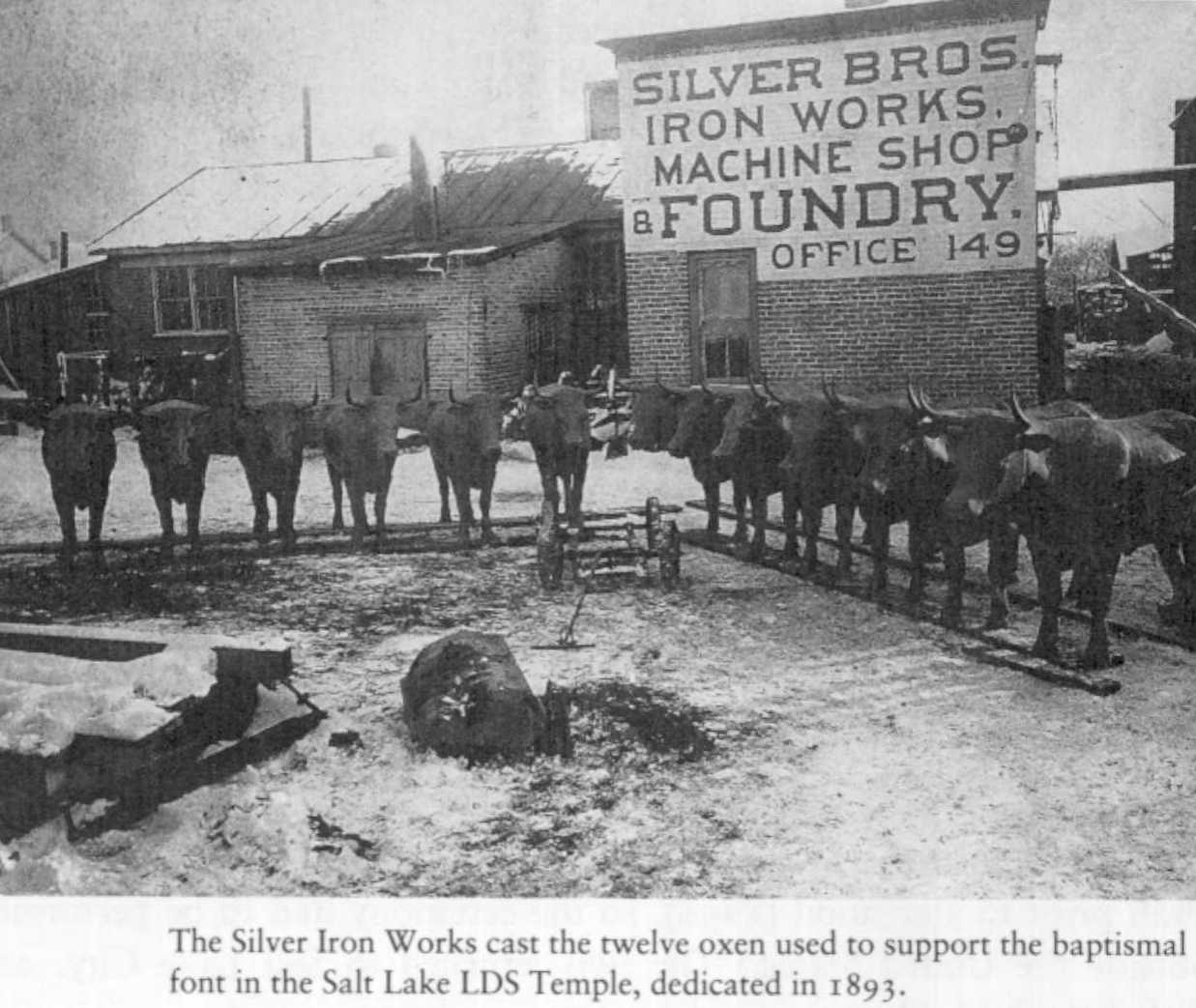 Silver Brothers Iron Works and Foundry c.1893