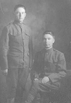 Clyde Brown and Dewey Brown c 1903