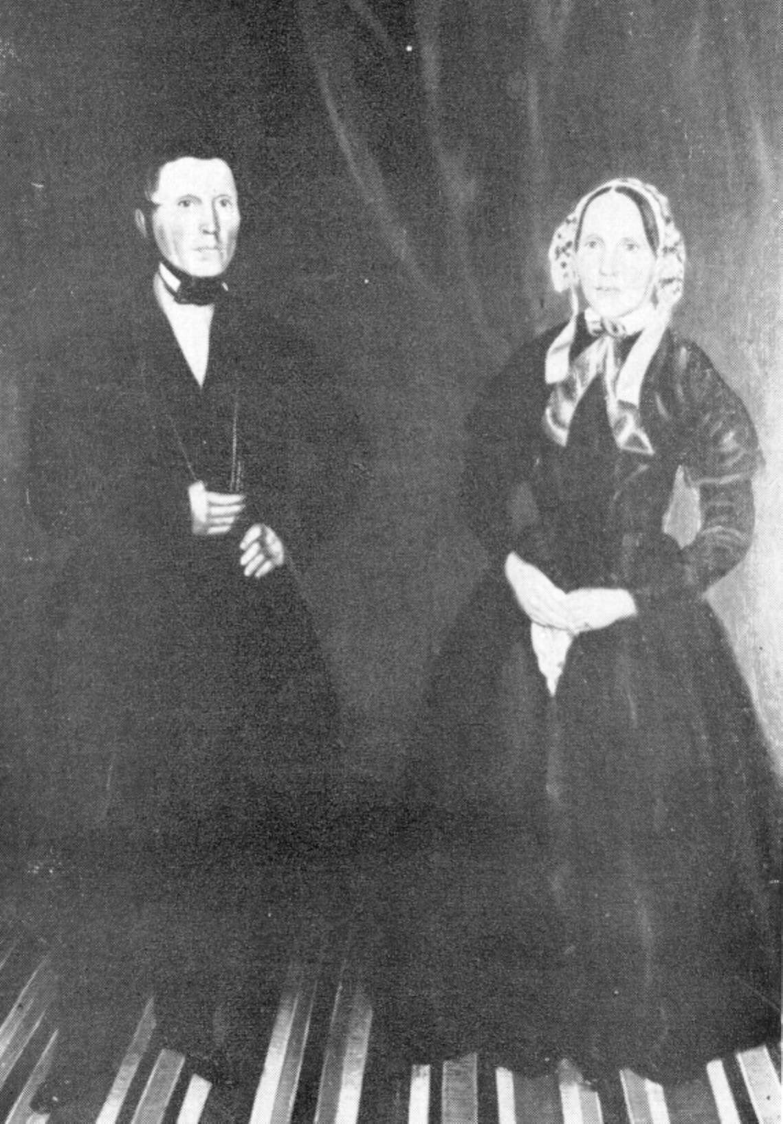 Miles Romney and wife, Elizabeth Gaskell Romney