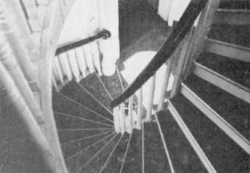 St.George Tabernacle circular stairs constructed by Miles Romney