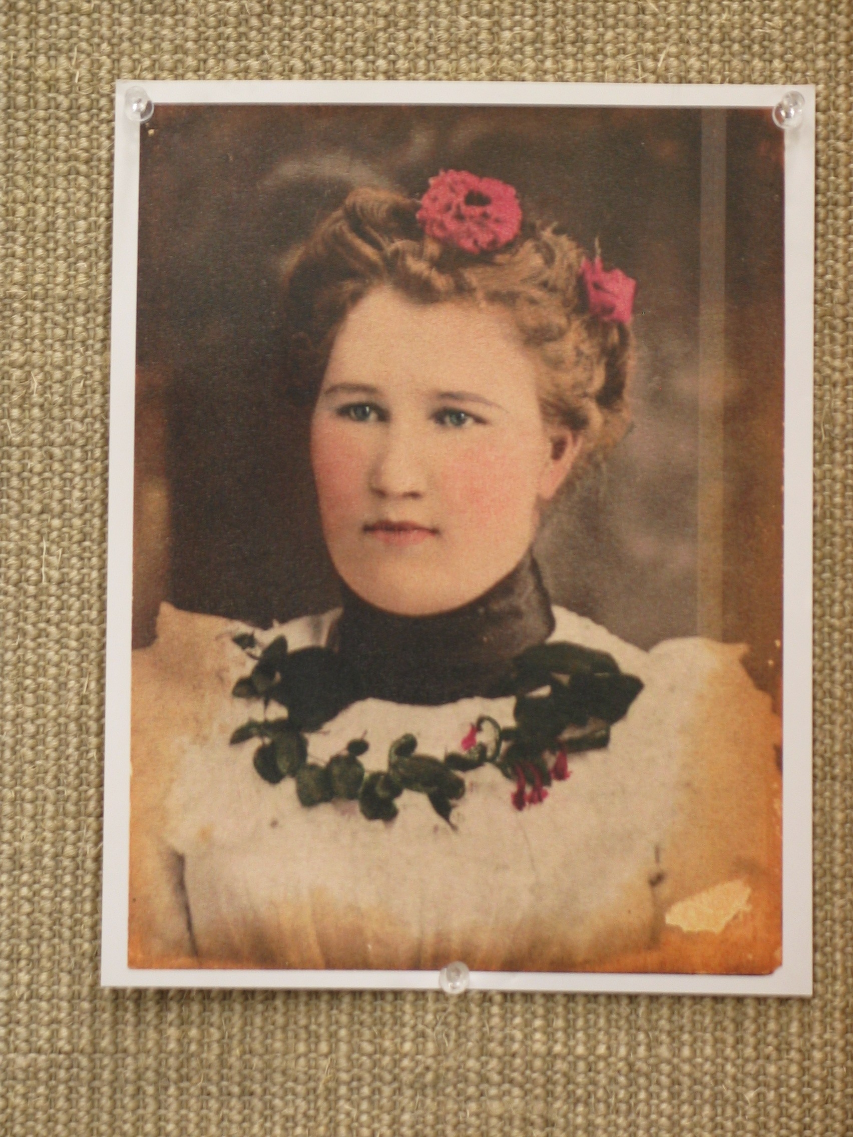 Eliza Skousen 1882-1958 - colorized portrait